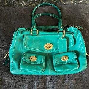 Coach (Vintage) Bleecker Street Satchel in Blue